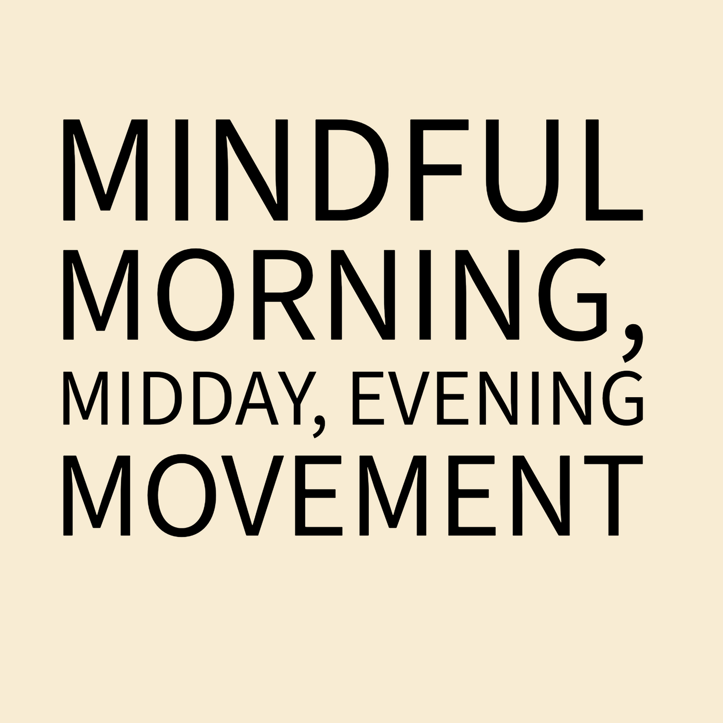 Loving Esther’s Mindful Movement Guide